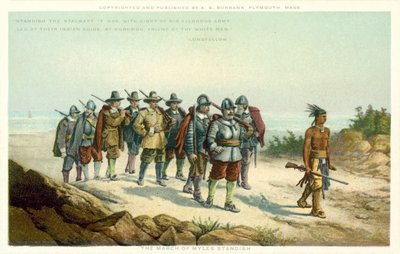 The March of Myles Standish by American School